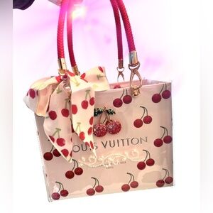Louis Vuitton Immortalized Murakami Edition Rare Cherries Tote Bag